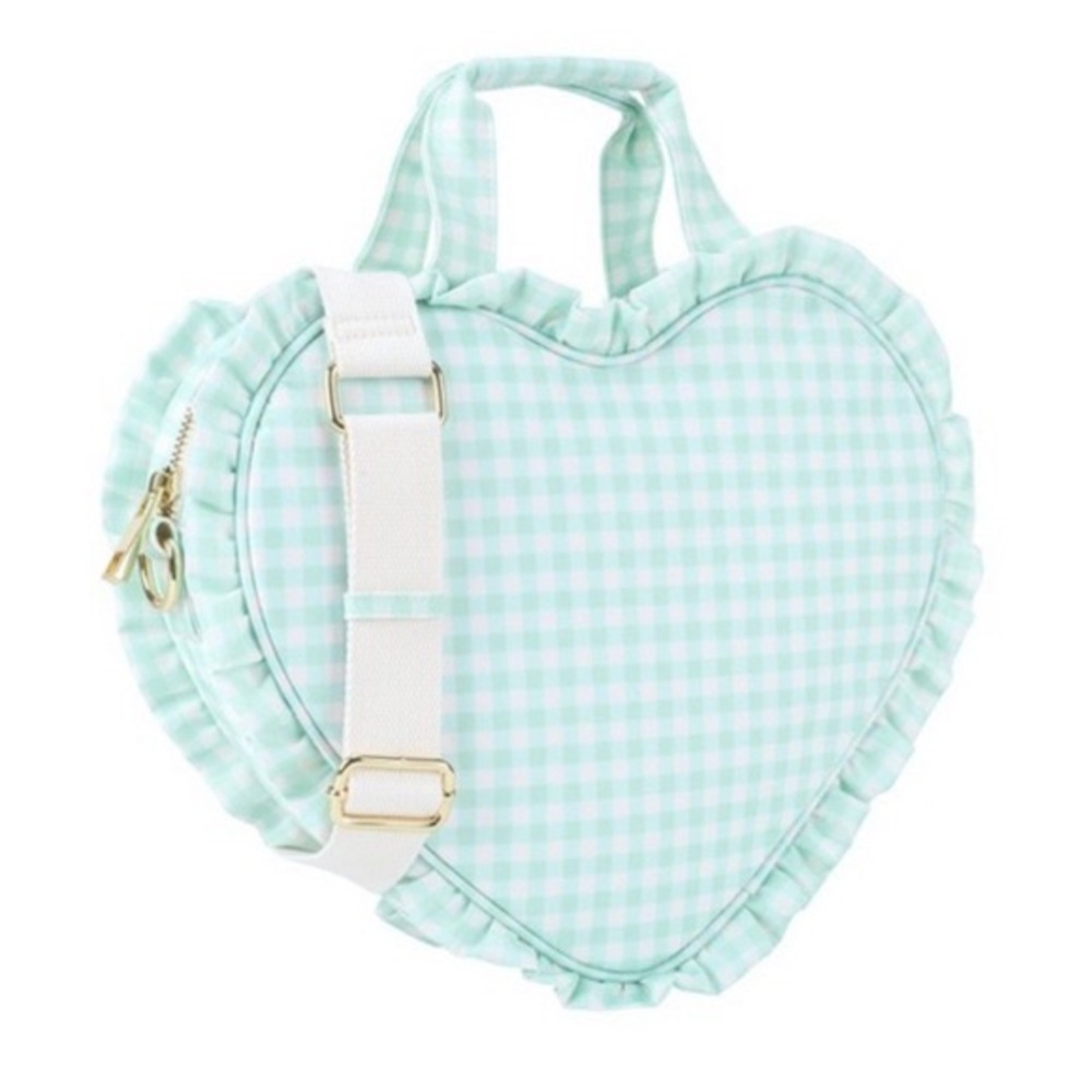 Stoney Clover Mint Chip Heart Tote